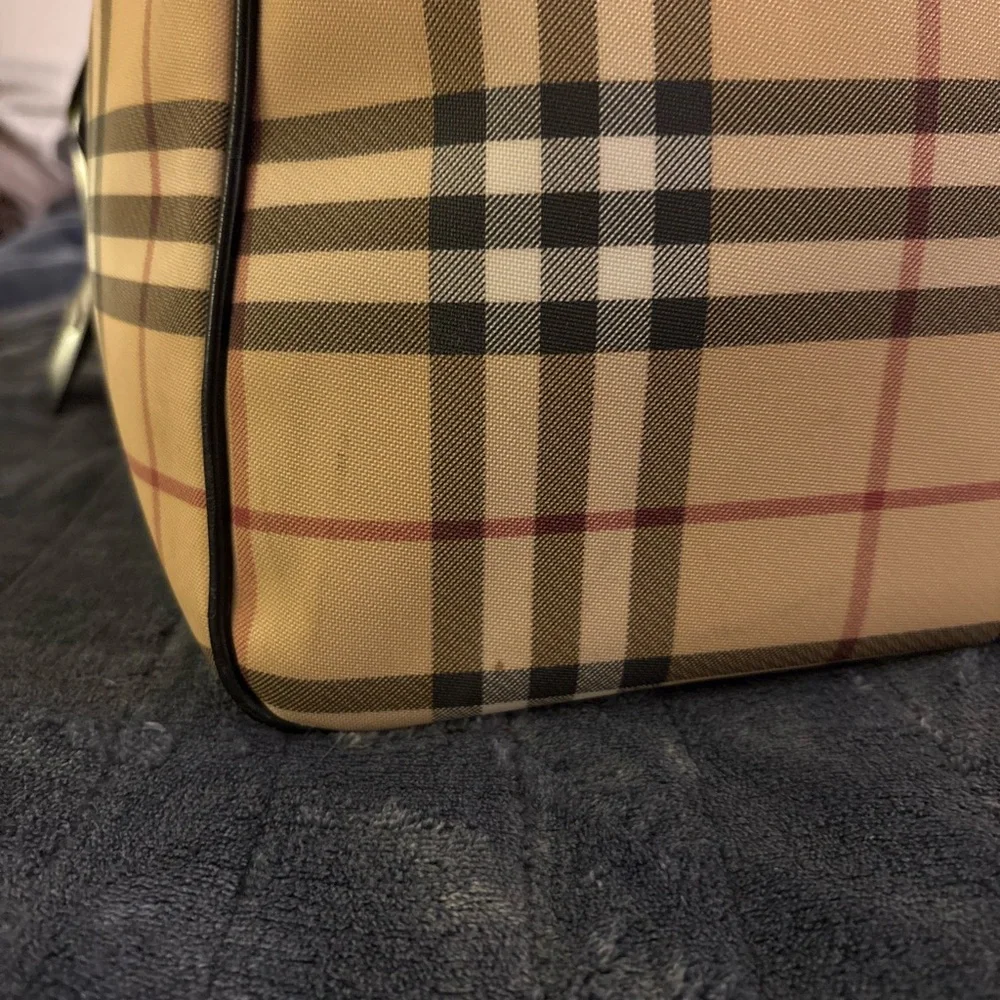 Burberry Nova Check Boston Bag OG Burberry Design Absolute Classic & Authentic